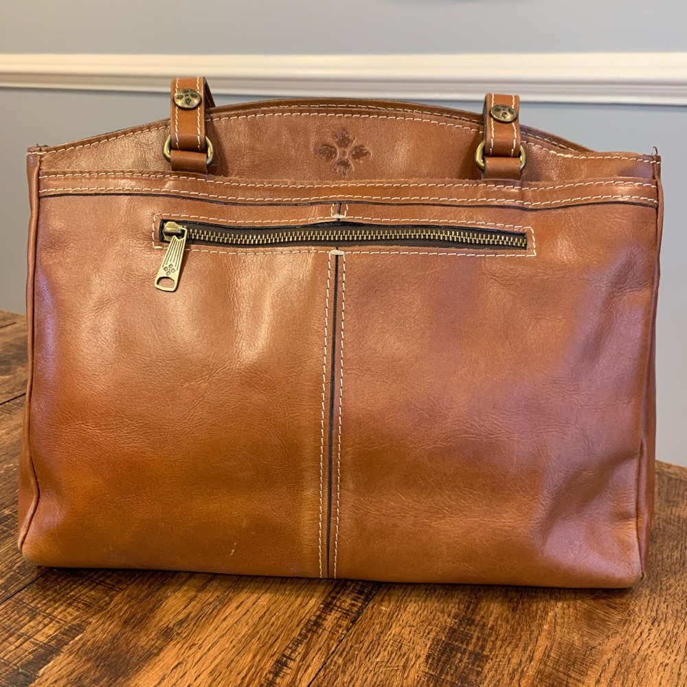 Patricia Nash Poppy Tote in tan